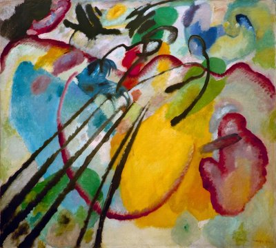 即興26（ローイング） 作： Wassily Kandinsky